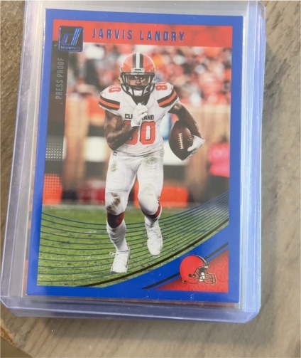 2018 Donruss #71 Jarvis Landry — front