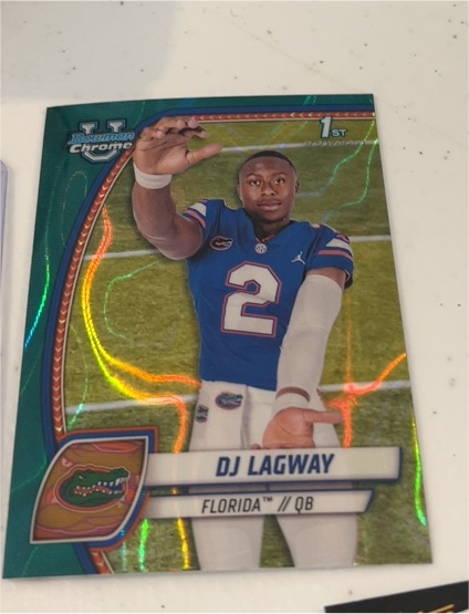 2024 Bowman Chrome University #63 DJ Lagway — front