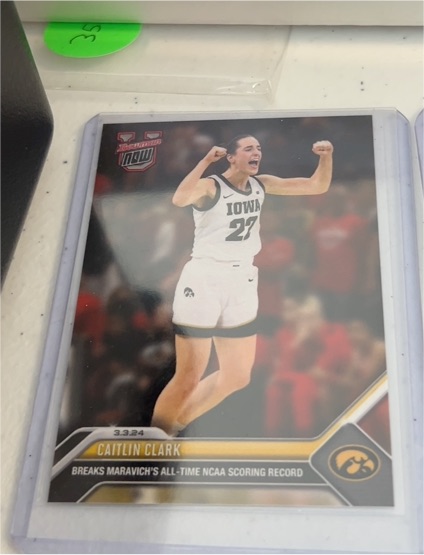 2023-24 Bowman U Now #61 Caitlin Clark — front