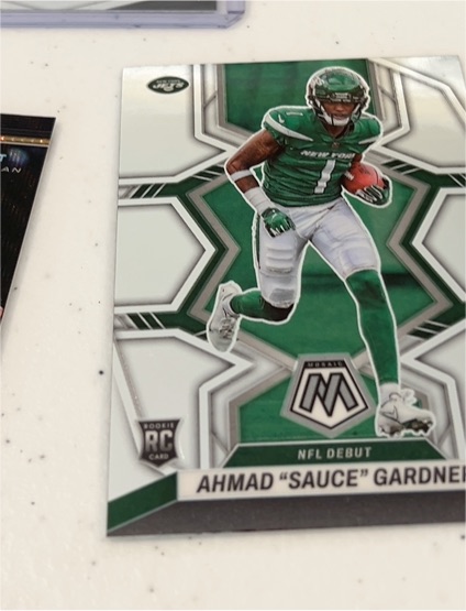 2022 Panini Mosaic NFL Debut #289 Ahmad "Sauce" Gardner — front