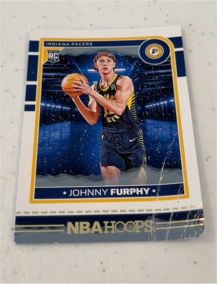 2024-25 Panini NBA Hoops #265 Johnny Furphy — front
