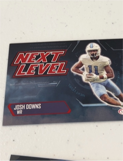 2023 SAGE High Series Next Level #190 Josh Downs — front