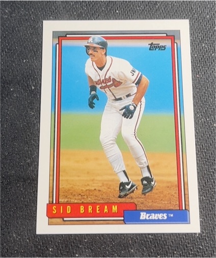 1992 Topps #770 Sid Bream — front