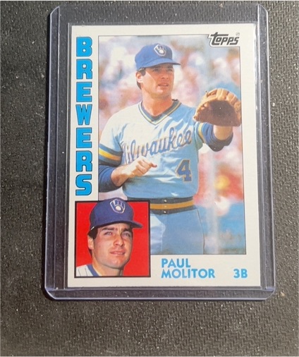 1984 Topps #60 Paul Molitor — front