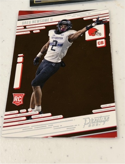 2021 Panini Prestige #263 Greg Newsome II — front