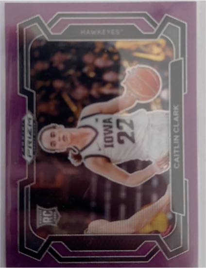 2024 Panini Prizm Draft Picks #57 Caitlin Clark — front