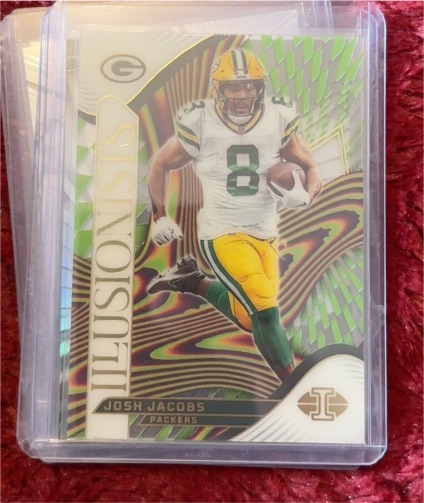 2024 Panini Illusions #15 Josh Jacobs — front