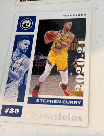 2020-21 Panini Chronicles #50 Stephen Curry — front