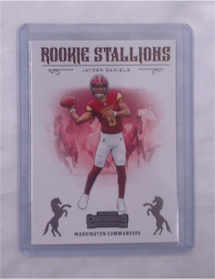 2024 Panini Contenders Rookie Stallions #3 Jayden Daniels — front