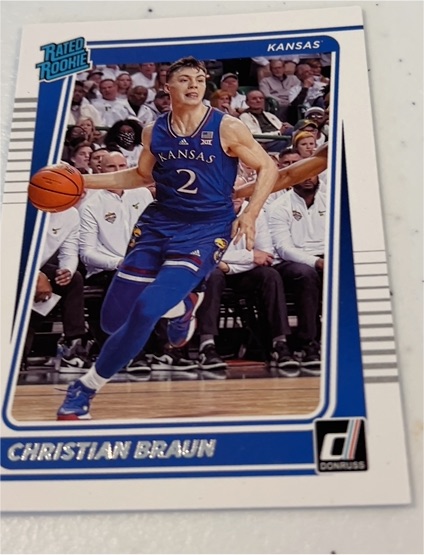 2022 Donruss Chronicles Draft Picks #6 Christian Braun — front
