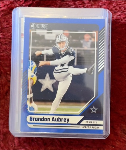 2024 Panini Donruss #268 Brandon Aubrey — front