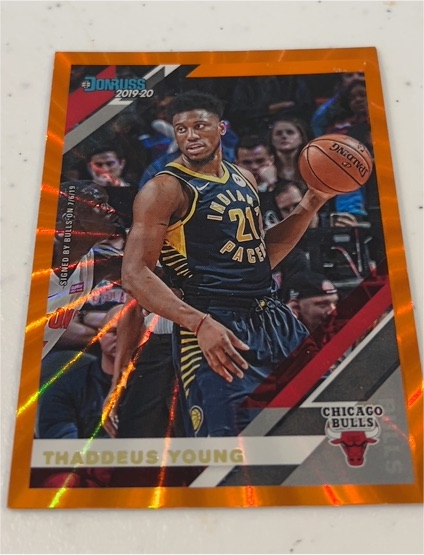 2019-20 Donruss #85 Thaddeus Young — front