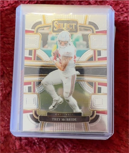 2023 Panini Select Concourse #1 Trey McBride — front