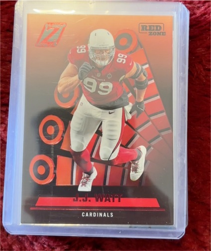 2022 Panini Zenith Red Zone #91 J.J. Watt — front