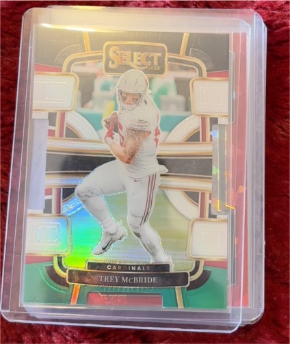 2023 Panini Select Concourse #1 Trey McBride — front