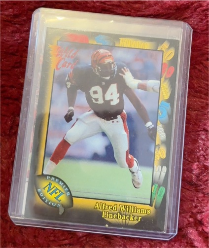 1991 Wild Card Premier NFL Edition #94 Alfred Williams — front