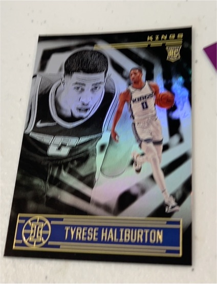 2020-21 Panini Illusions #153 Tyrese Haliburton — front
