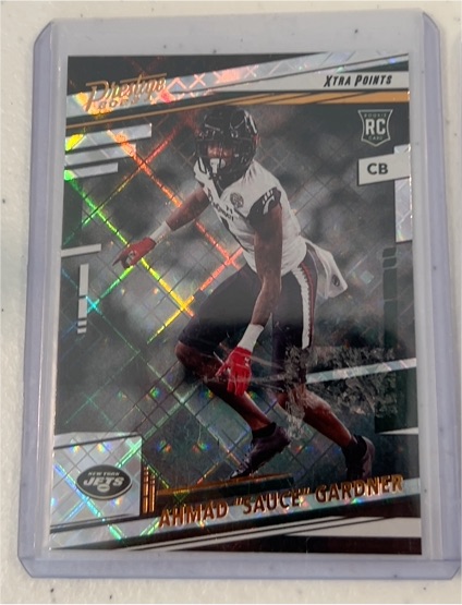 2022 Panini Prestige Xtra Points Diamond #378 Ahmad Gardner — front