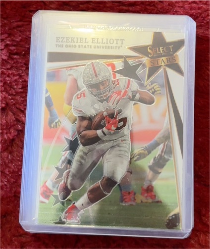 2022 Panini Select Draft Picks #SS-EE Ezekiel Elliott Select Stars — front