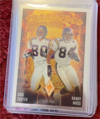 2024 Panini Phoenix #TT-MIN Cris Carter / Randy Moss Treasured Tandems — front