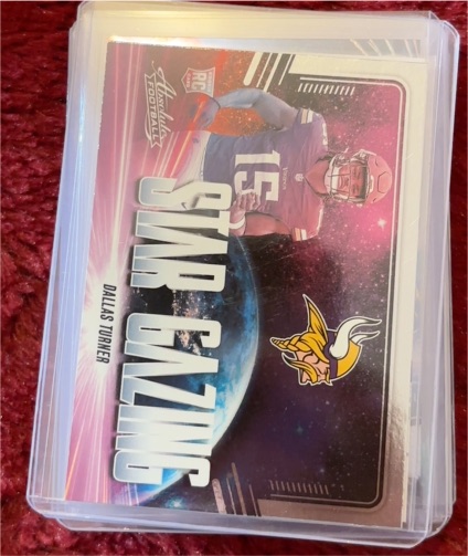 2024 Panini Absolute #SG-DTR Dallas Turner Star Gazing — front