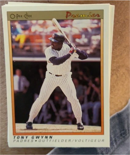 1991 O-Pee-Chee Premier #59 Tony Gwynn — front