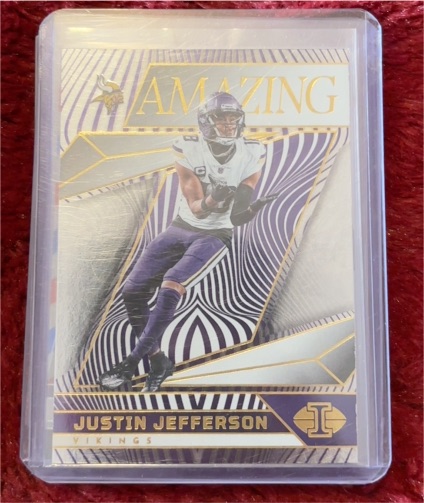 2024 Panini Illusions Amazing #16 Justin Jefferson — front