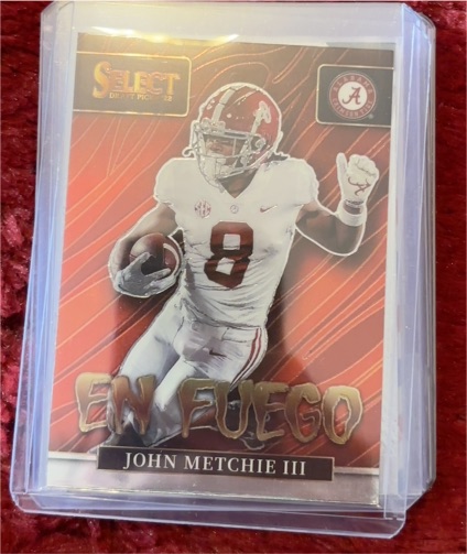 2022 Panini Select Draft Picks En Fuego #EN-JM John Metchie III — front