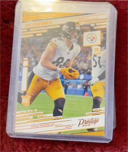 2021 Panini Chronicles Prestige #232 Pat Freiermuth — front