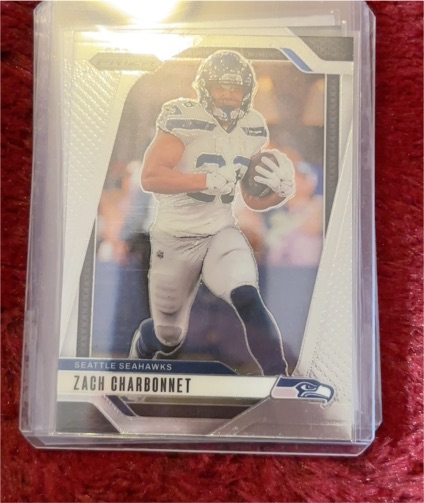2024 Panini Prizm #264 Zach Charbonnet — front