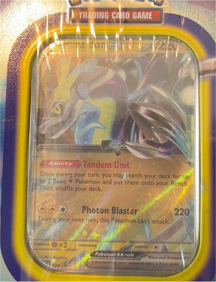 2023 Pokémon Scarlet & Violet Promo #028 Miraidon ex — front