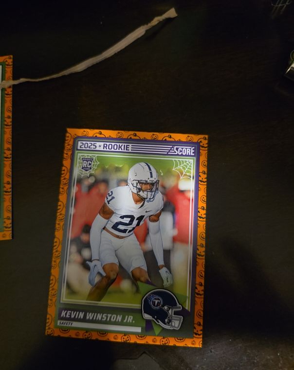 2025 Panini Score A Treat Kevin Winston Jr. Rookie Card — front