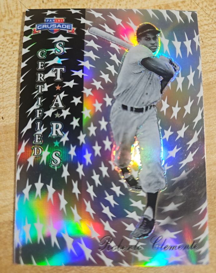 2025 Panini Crusade Certified Stars Roberto Clemente — front