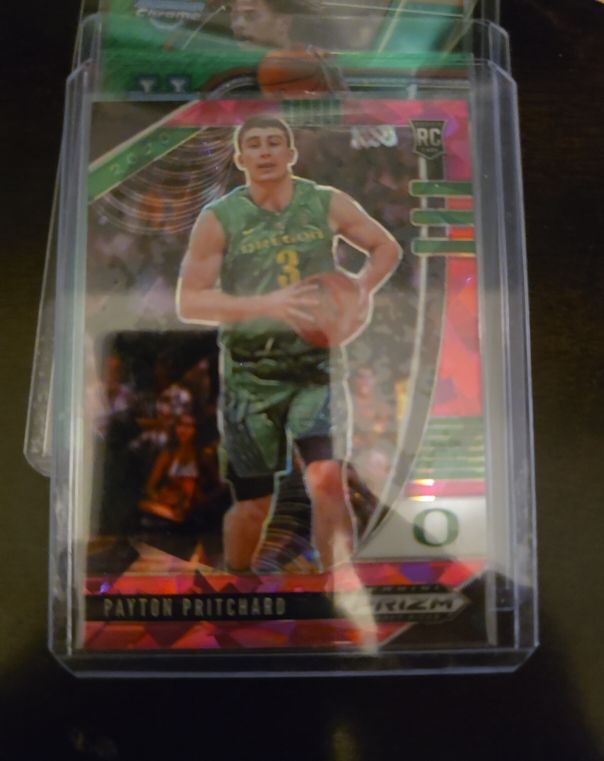 2020-21 Panini Prizm Draft Picks #76 Payton Pritchard — front