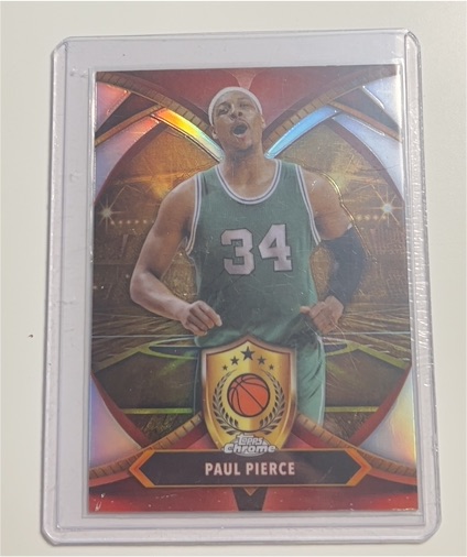 2024-25 Topps Chrome Ball of Duty #BOD-34 Paul Pierce — front