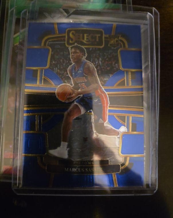 2023-24 Panini Select #70 Marcus Sasser — front