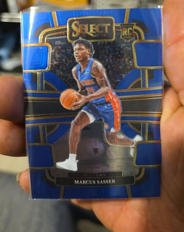 2023-24 Panini Select #70 Marcus Sasser — front