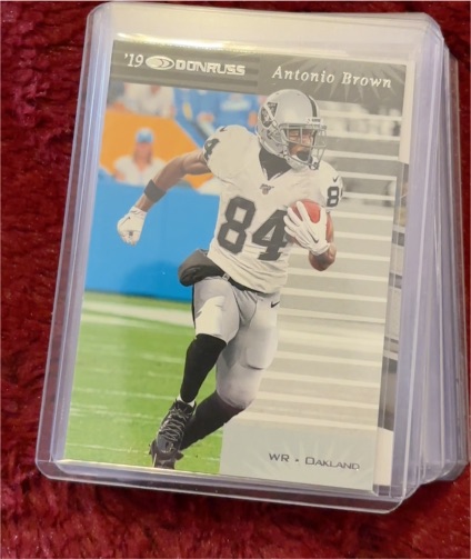 2019 Donruss Football 1999 RETRO #RE-18 Antonio Brown — front