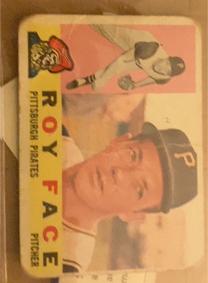 1960 Topps #20 Roy Face — front