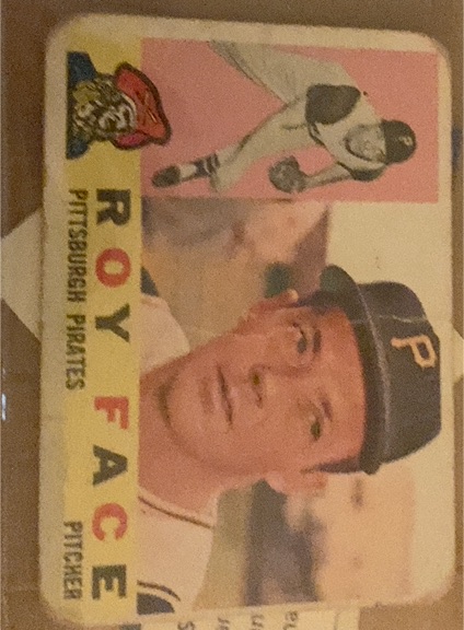 1960 Topps #20 Roy Face — front