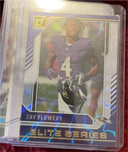 2024 Donruss Elite Series #18 Zay Flowers — front
