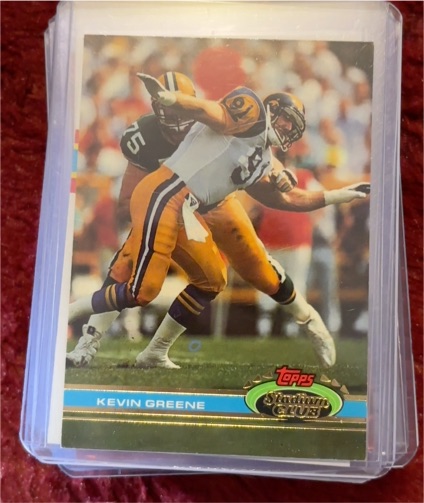 1991 Topps Stadium Club #453 Kevin Greene — front