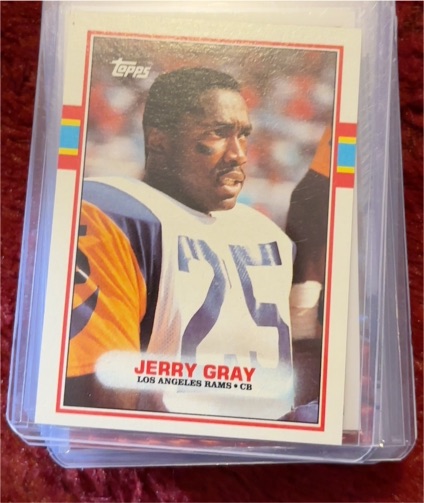 1989 Topps #131 Jerry Gray — front