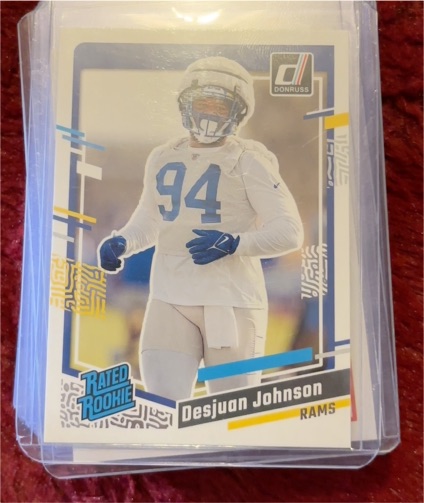 2023 Panini Donruss #356 Desjuan Johnson — front
