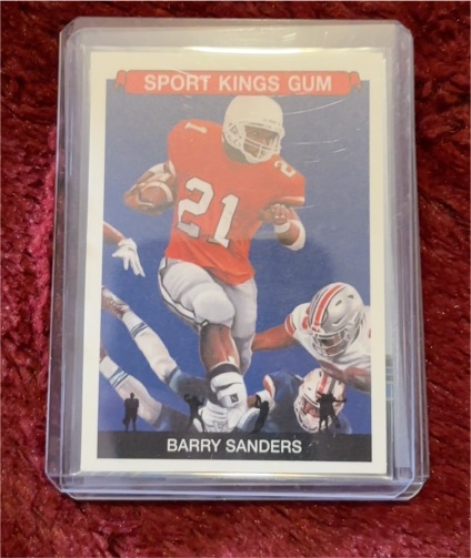 2024 Sport Kings Gum Volume 5 #162 Barry Sanders — front