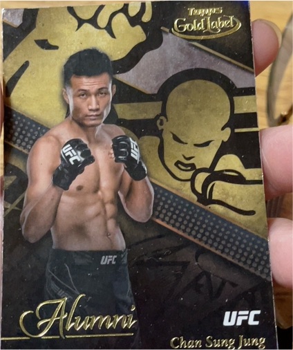 2024 Topps Gold Label UFC Alumni #AL-20 Chan Sung Jung — front