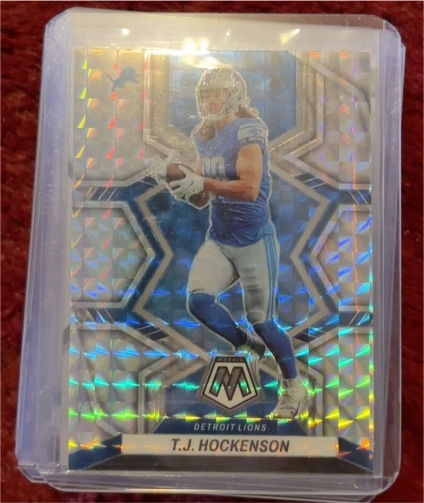 2022 Panini Mosaic #68 T.J. Hockenson — front
