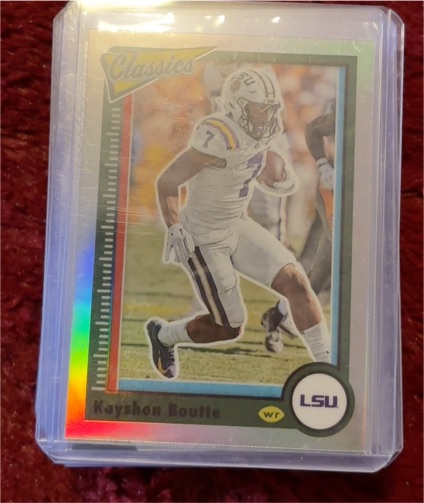 2023 Panini Chronicles Classics Draft Picks #8 Kayshon Boutte — front