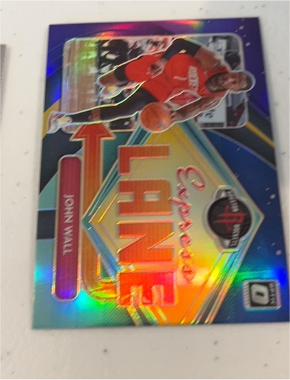 2020-21 Donruss Optic Express Lane #16 John Wall — front