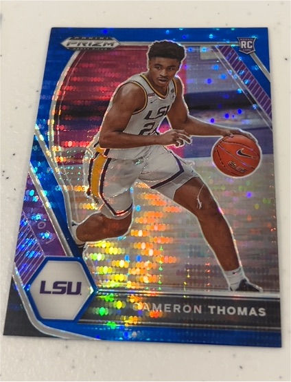 2021 Panini Prizm Draft Picks #18 Cameron Thomas — front